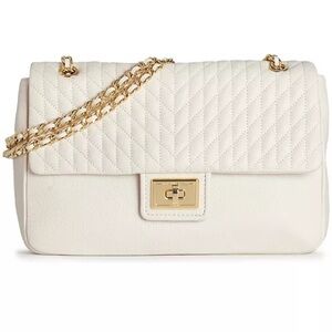 Karl Lagerfeld Paris Agyness Quilted Leather Bag